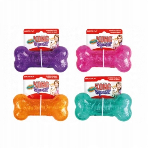 

Kong Squeezz Crackle Bone rozm. M