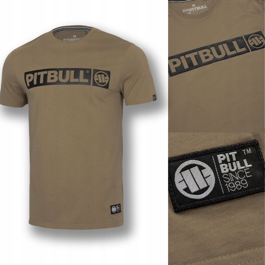 Koszulka męska PIT BULL t-shirt pitbull BAWEŁNA 13854779000 - Allegro.pl