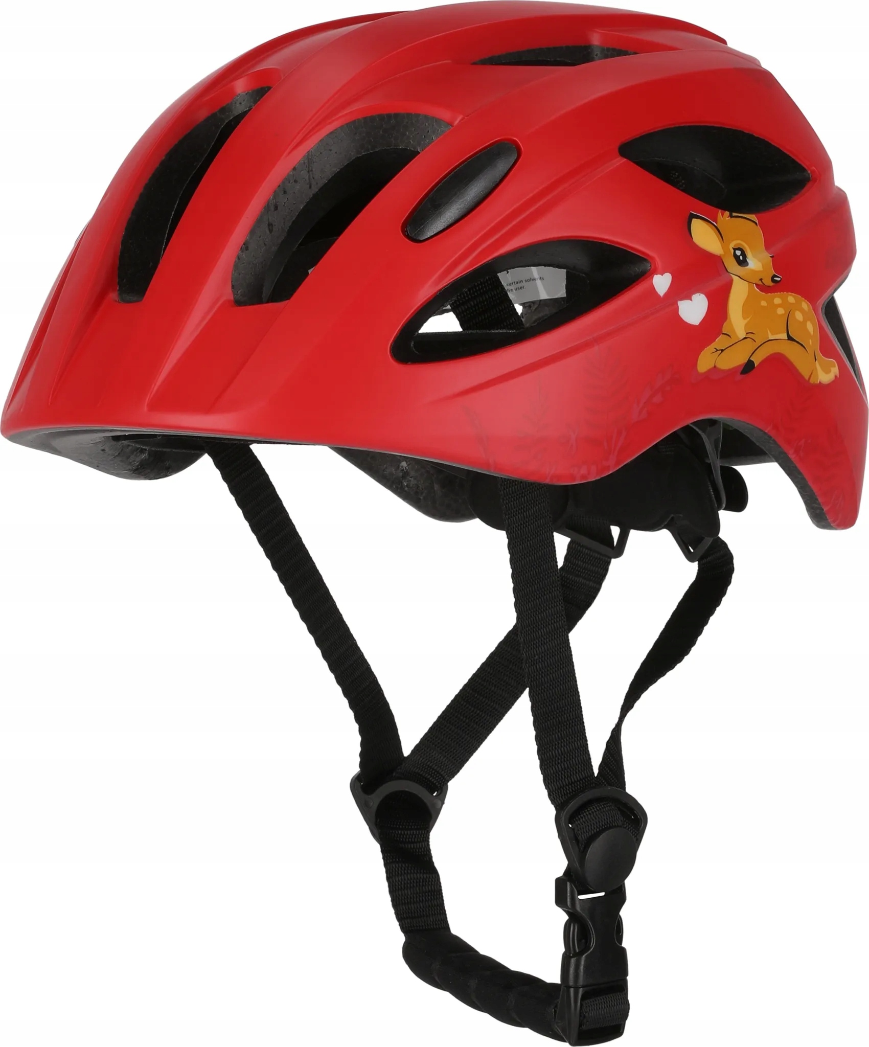 Kask rowerowy juniorski Crazy Safety Cool Cute Red M 54-58cm