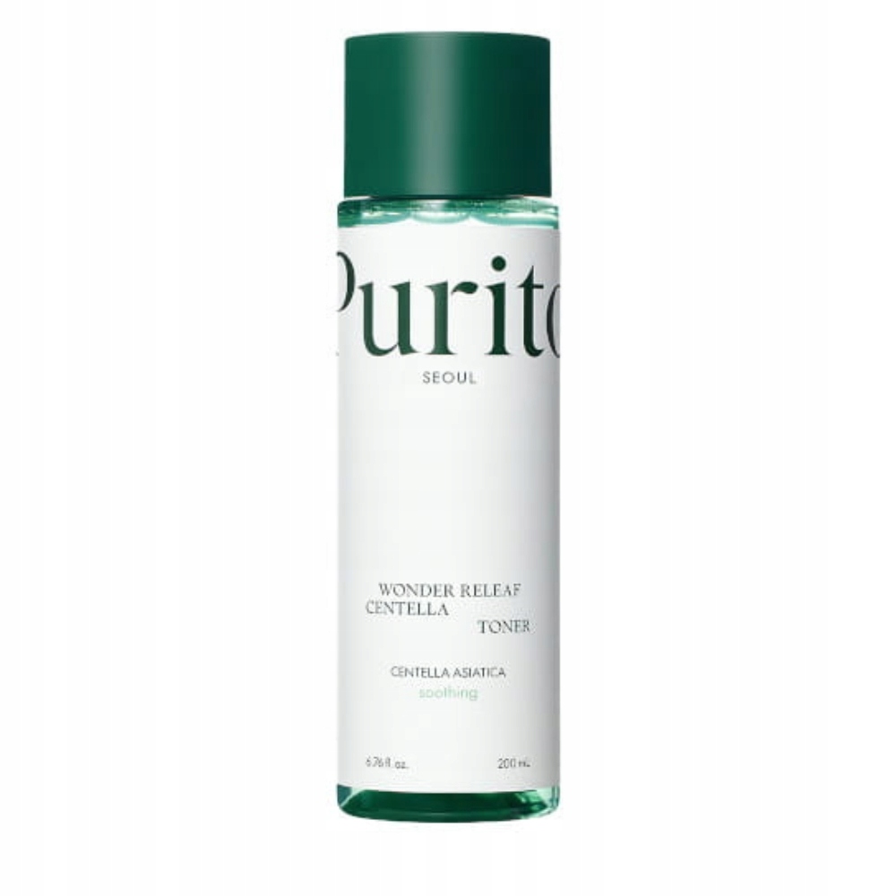 Purito Seoul Wonder Releaf Centella Toner 200 ml – zklidňující toner s pupečníkem