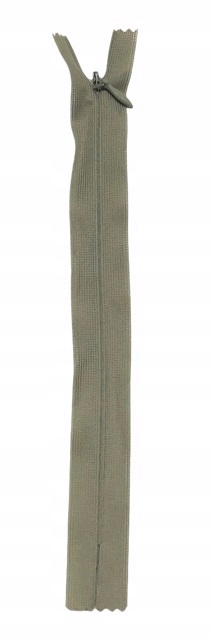 Zamek błyskawiczny kryty stały kawowy 3 20cm