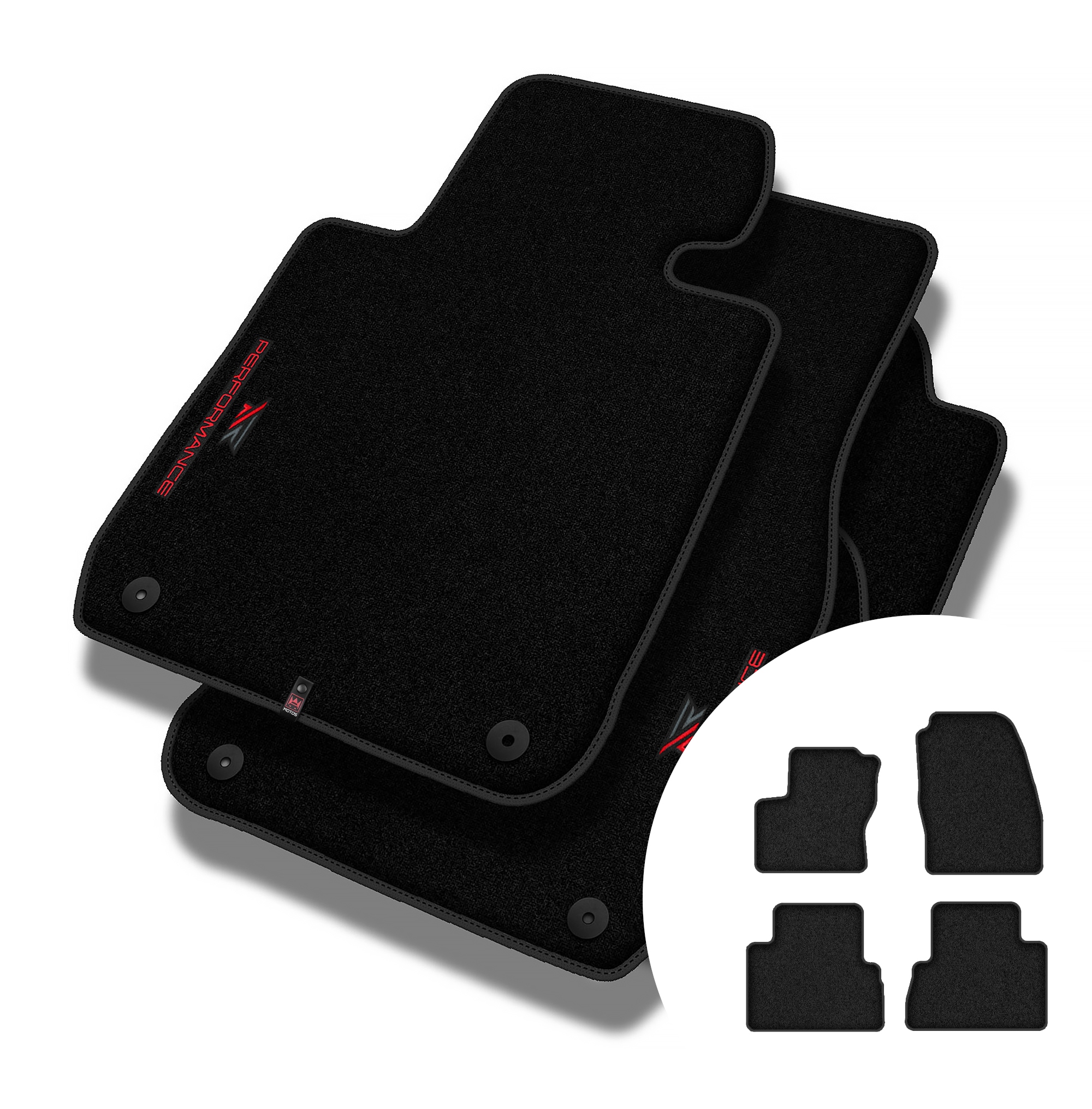 Velúrové koberčeky Performance Premium pre Ford Grand C-max II 2012-2019