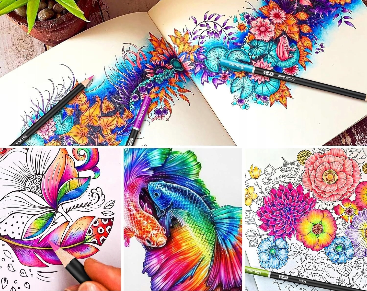 KREDKI OŁÓWKOWE PROFESJONALNE MIĘKKIE DO RYSOWANIA ZESTAW KREDEK 46 W ETUI Kolor Wielokolorowy