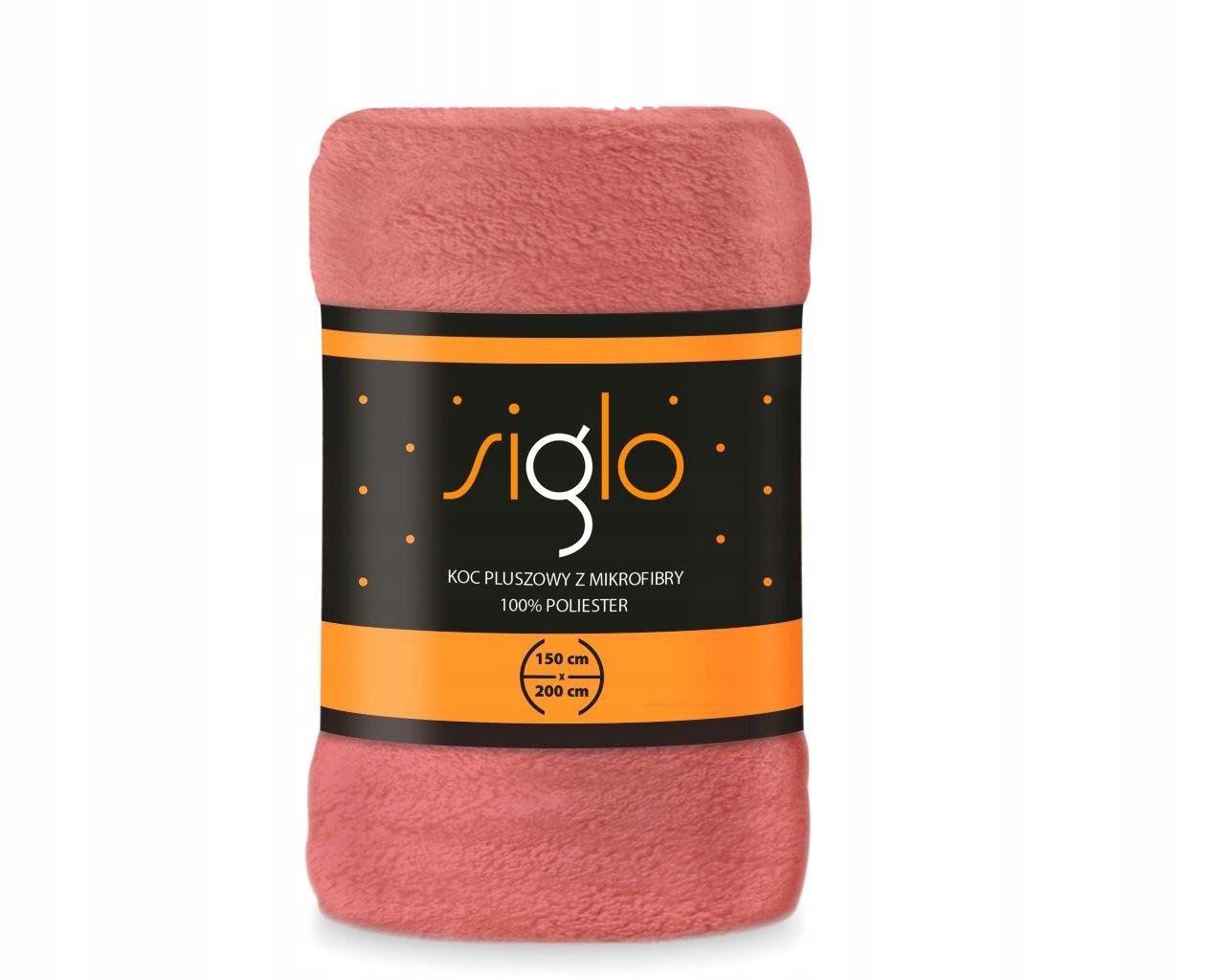 

Koc Narzuta Na Łóżko Kapa 150x200 Różowy Siglo