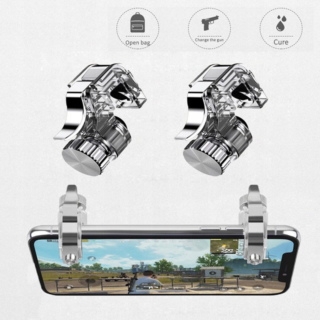 1 para Gamepad Mobile Trigger Control Telefon Dołączony adapter tak