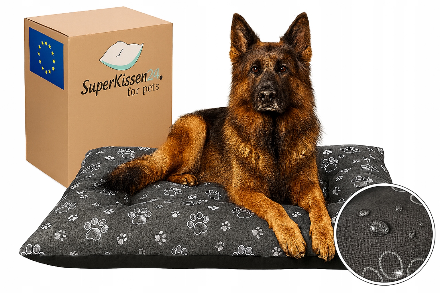 Levně Nepromokavý Pelíšek pro psy polštář potah 100x70 cm vyberte si vzor