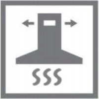 OKAP PRZYŚCIENNY MIX 3 50 CM BIAŁY MAAN Model MIX Turbo