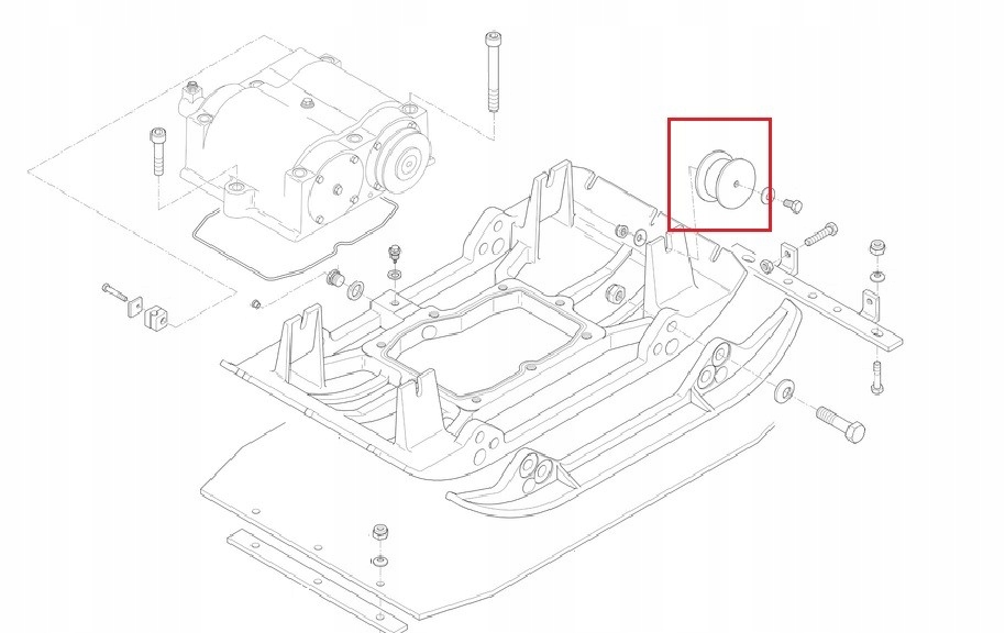 AMMANN Zagęszczarka Amortyzator AVP 3520/APR3520 Marka Ammann