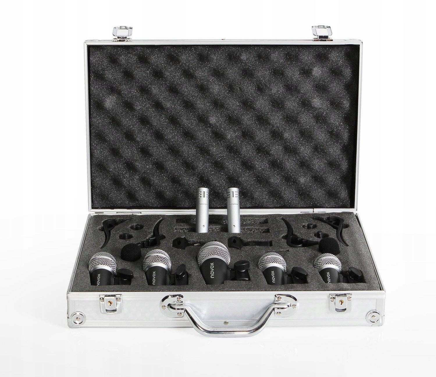 novox Drum Set Sada 7 bicích mikrofonů