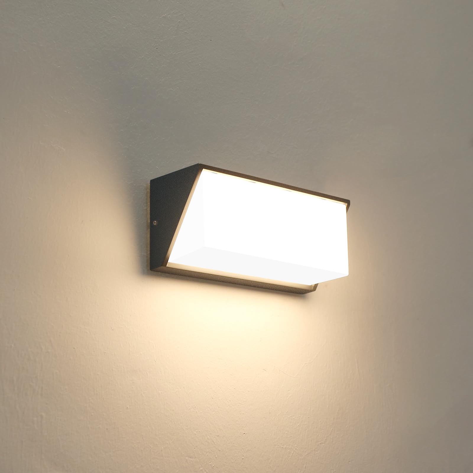HLFVLITE Lampa Zewnętrzna LED 16W IP54 Antracytowa 3000K Taras