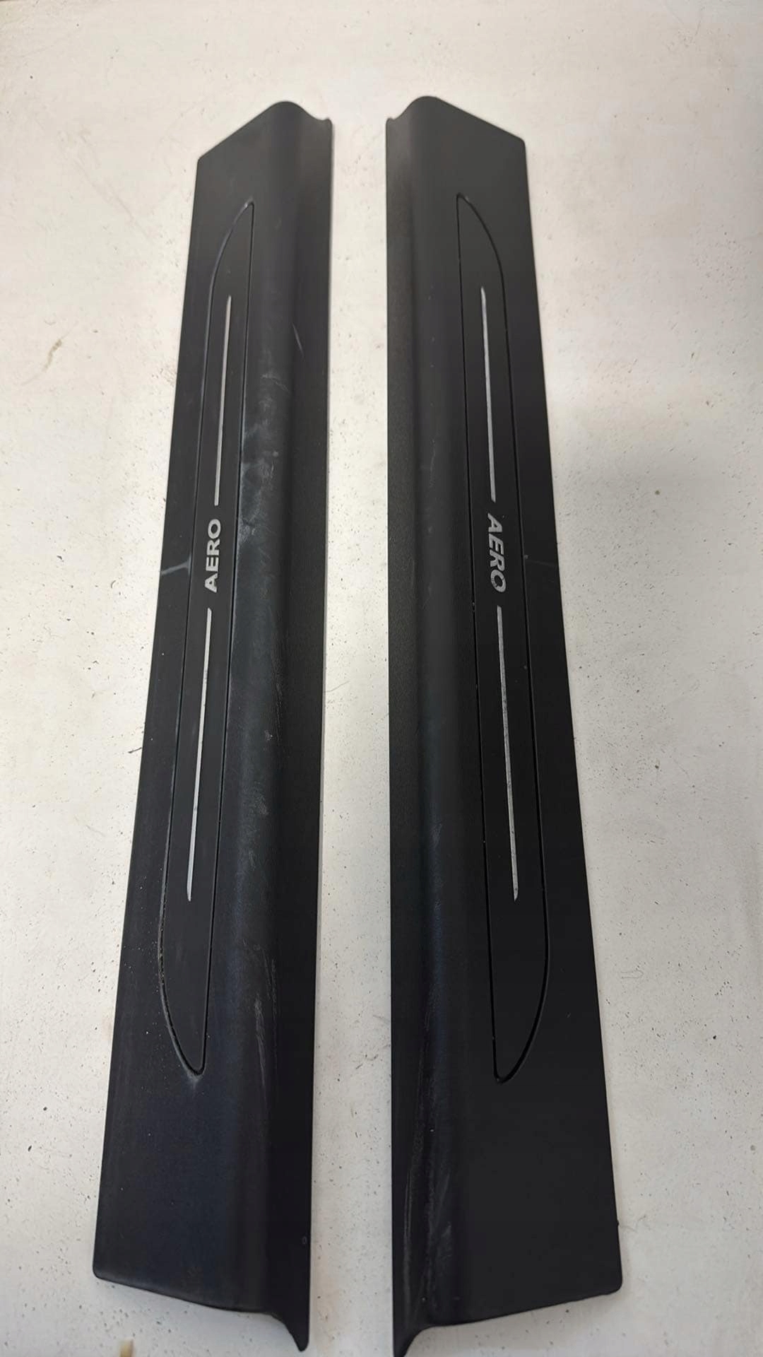 SAAB 9-3 93 mouldings threshold left right front OE AERO 12803116 12803119
