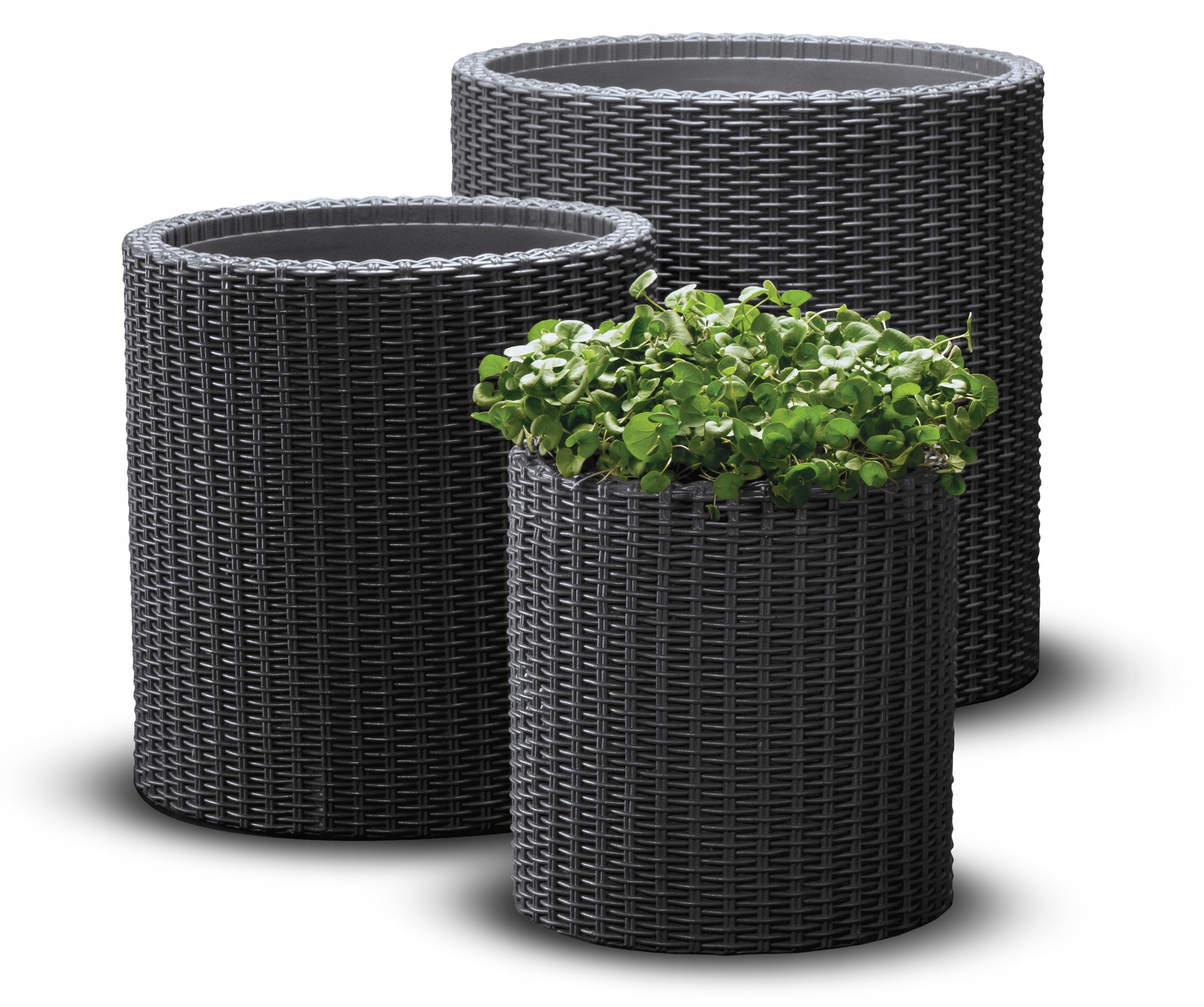 

Keter Doniczka Ogrodowa Komplet L+m+s Cylindryczne