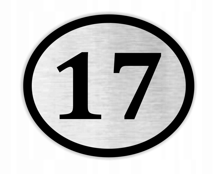 numer NUMEREK NA DRZWI hotel 6x5 + PLEKSI 10 szt