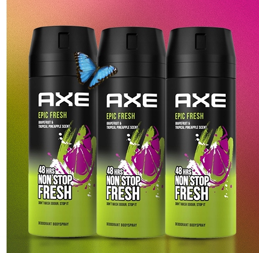 AXE Epic Fresh Body dezodorant 3x150 ml DEO Marka Axe