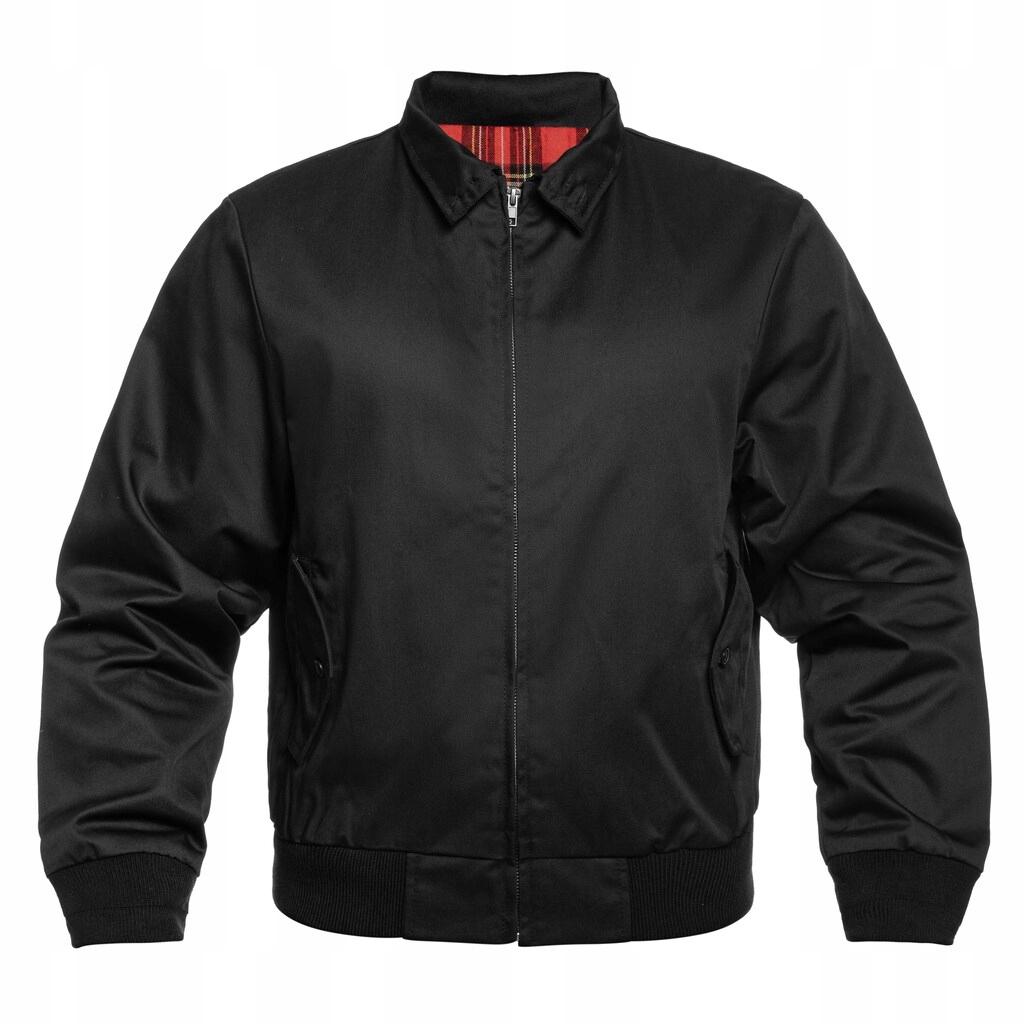 Pánská bunda harrington bez kapuce Brandit Lord Canterbury Black XXL