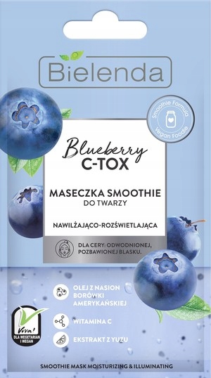 

Blueberry C-tox Maseczka Smoothie do twarzy