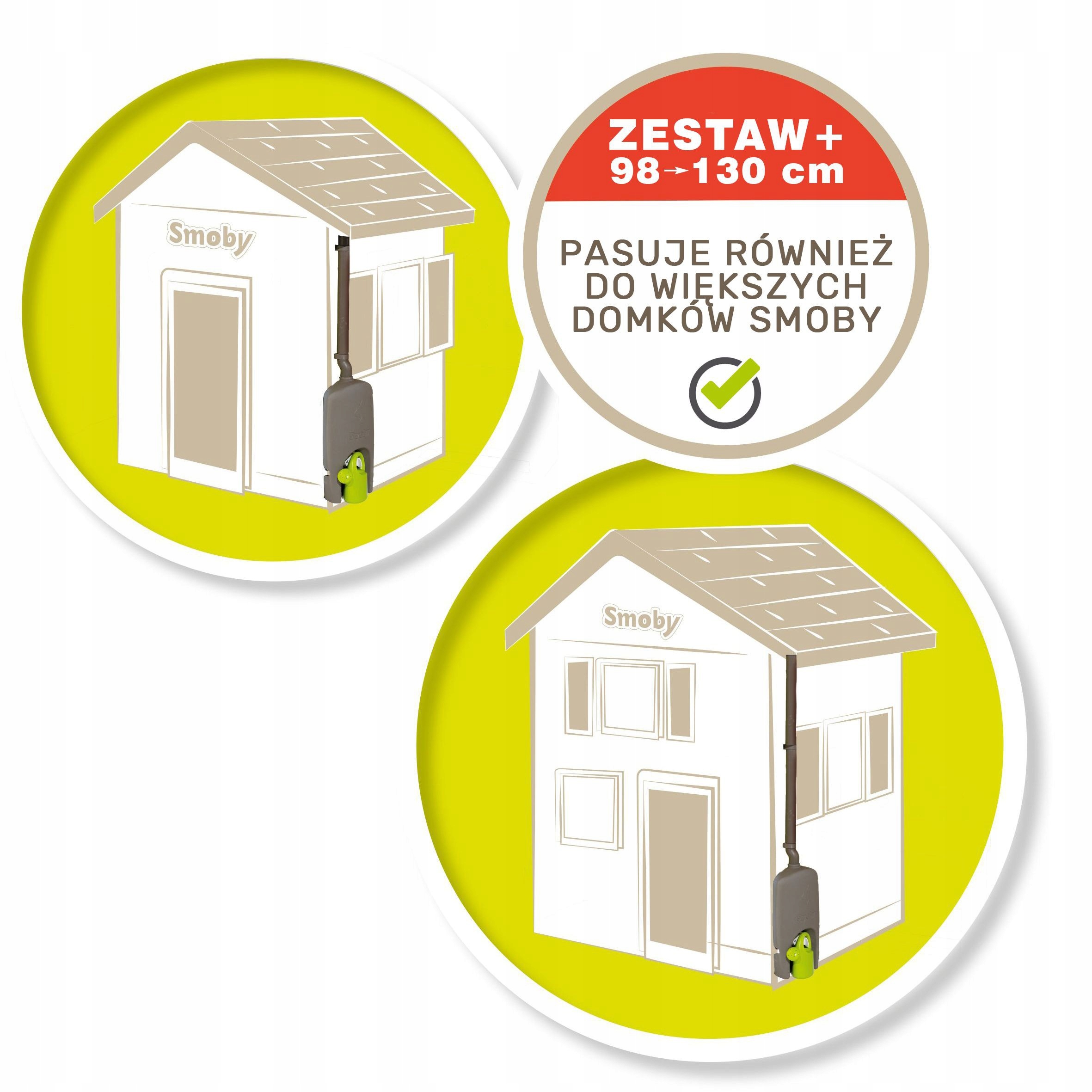 SMOBY Rynna Ze Zbiornikiem Kranem i Konewką Producent Smoby