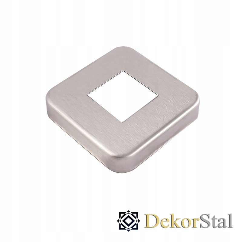 

Rozeta szlifowana 60 x 60 otwór 25 x 25 mm Inox
