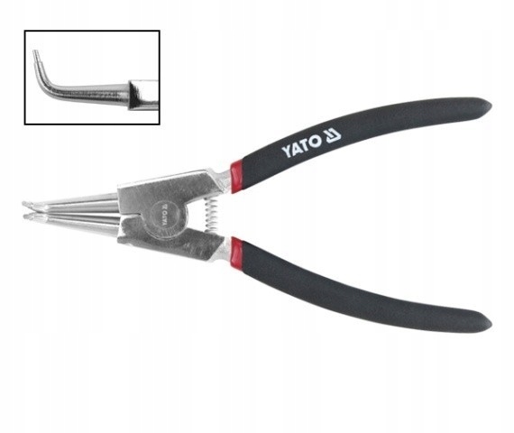 

Szczypce segera, zewnętrzne wygięte 150 mm Yyato