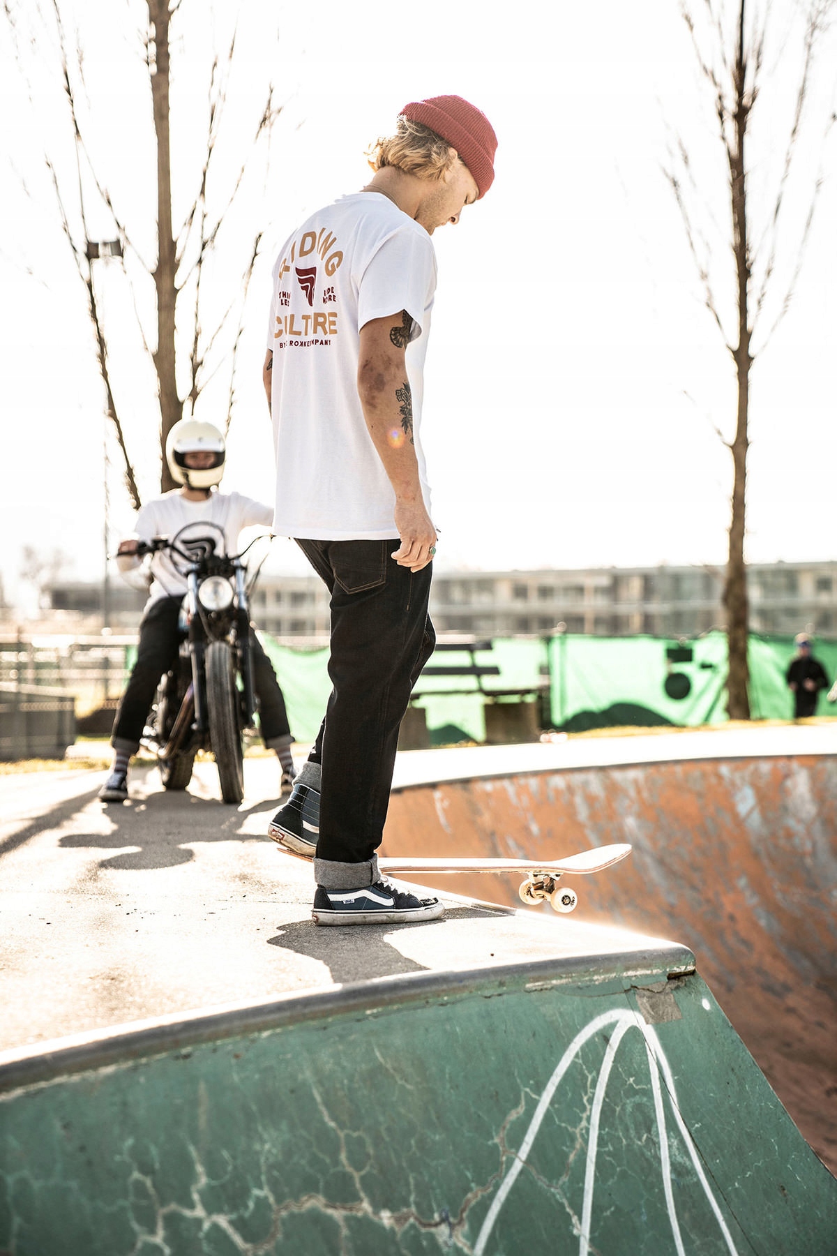 Spodnie Riding Culture Straight Jeans Motocyklowe Rozmiar L