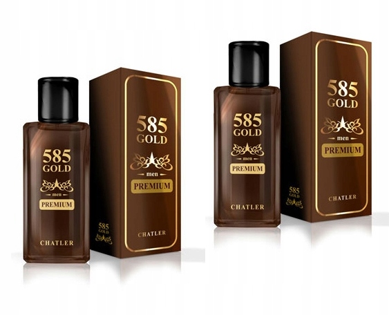 Chatler 585 Men Gold Premium 2x100 ml Edp Set