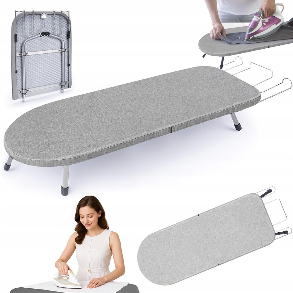 Levně Stolová Žehlicí Deska 83X31 CM Skládací Plst 5 MM Lehká 83X31 CM