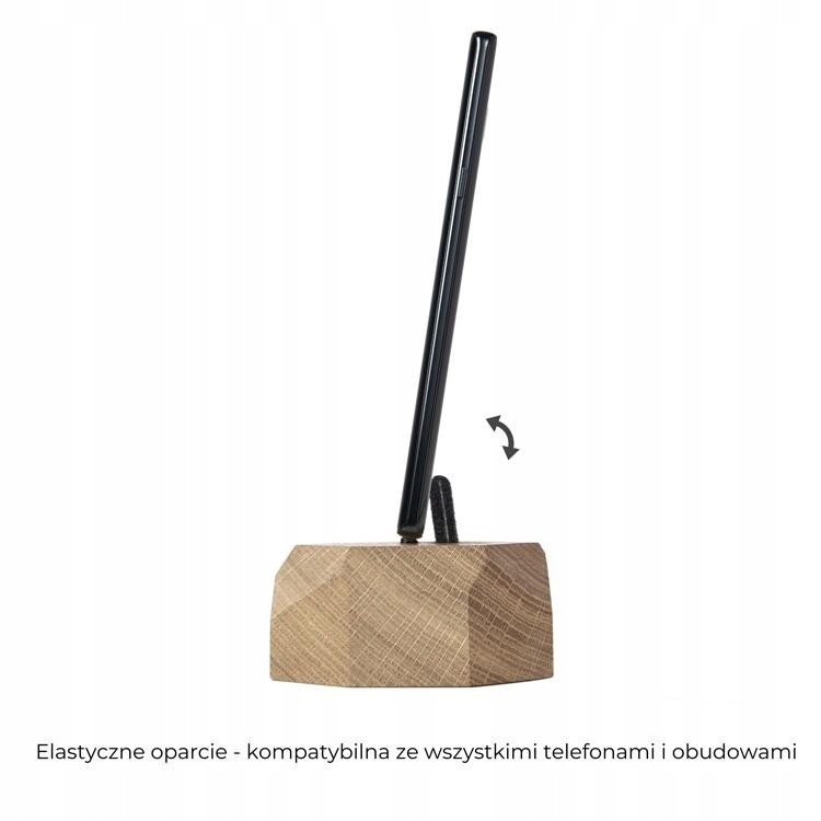 Stacja dokująca Android Oakywood dąb Kolor brązowy
