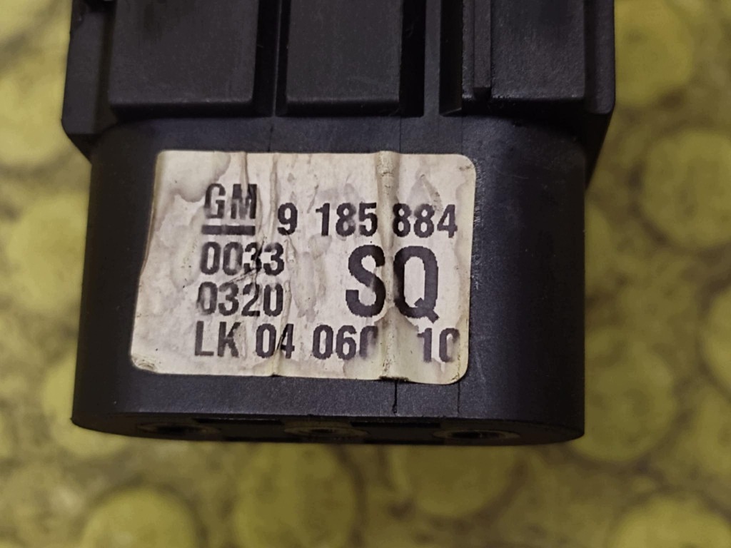 OPEL VECTRA C interruttore luci 9185884SQ