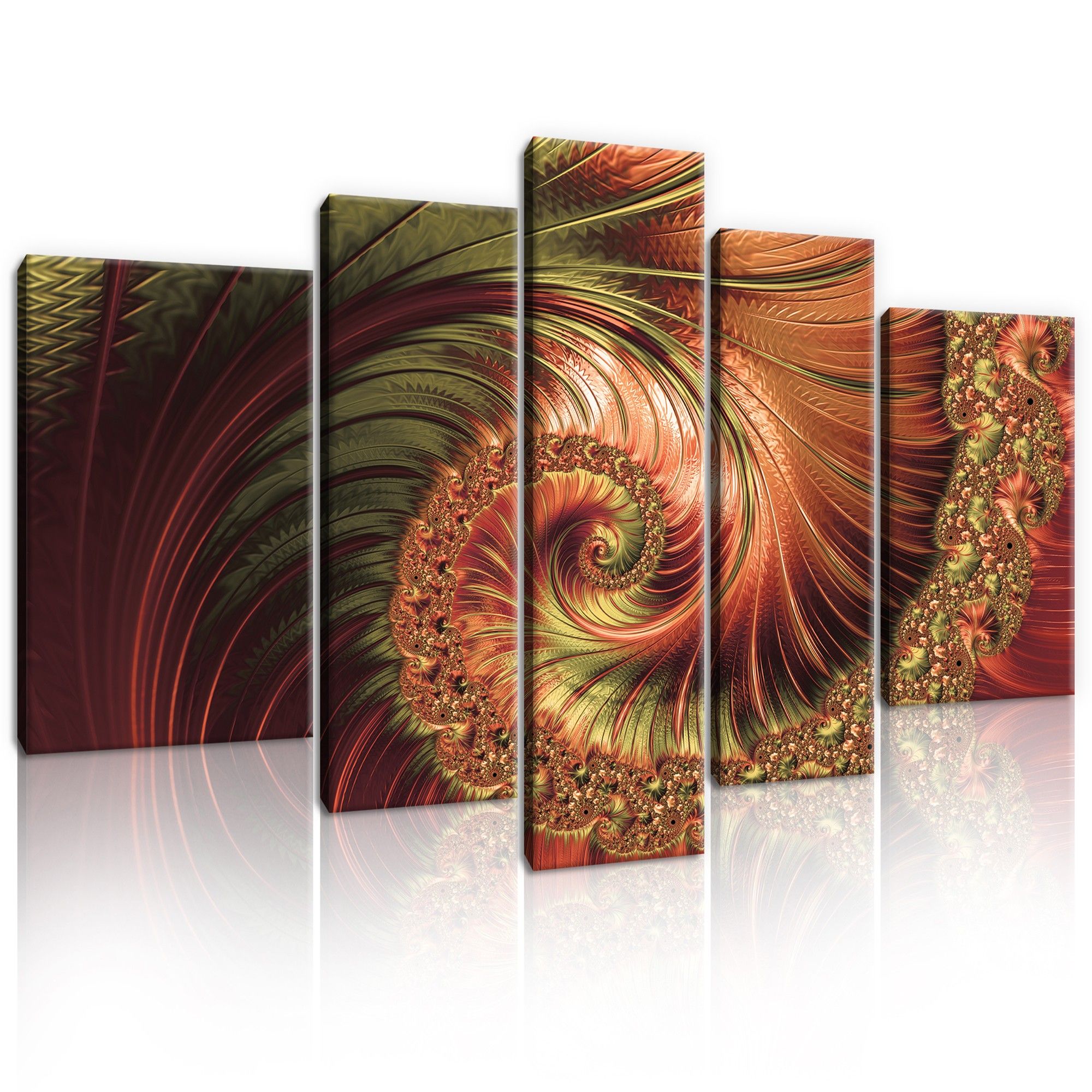 Obraz 170x100 Fraktální spirála abstrakce dynamika energie moderní