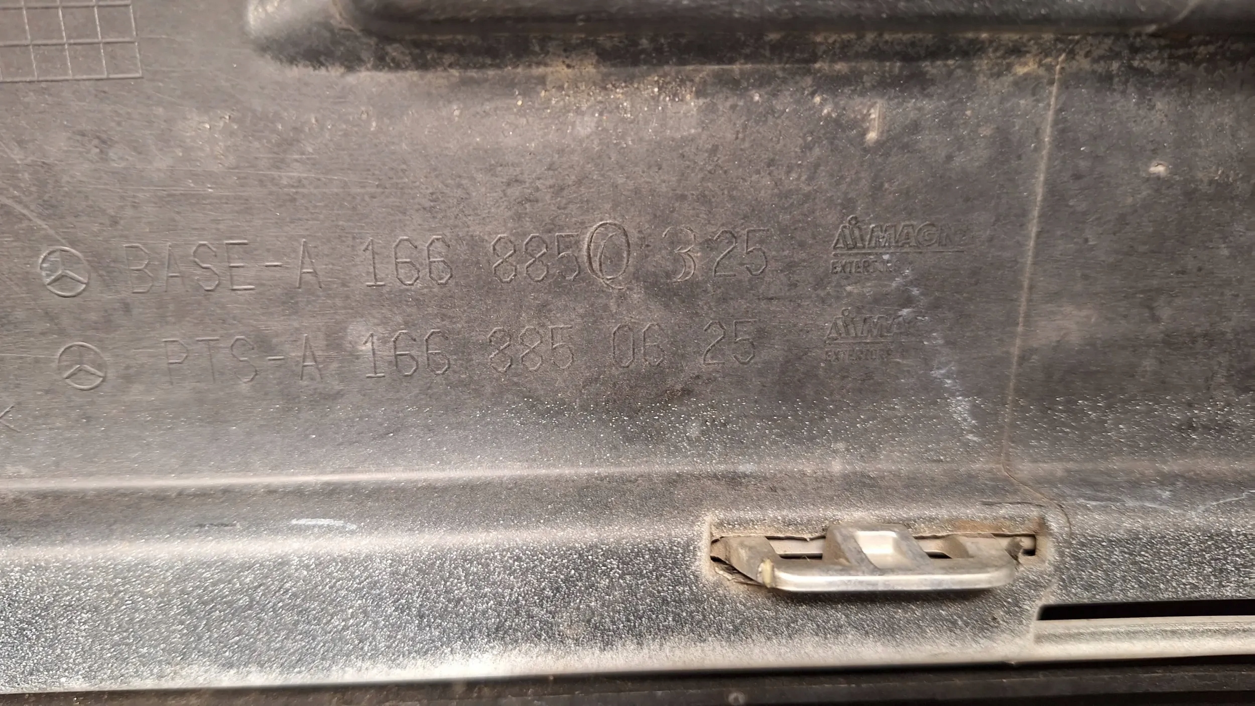 STOSSSTANGE HECK A1668850325 MERCEDES ML W166 11