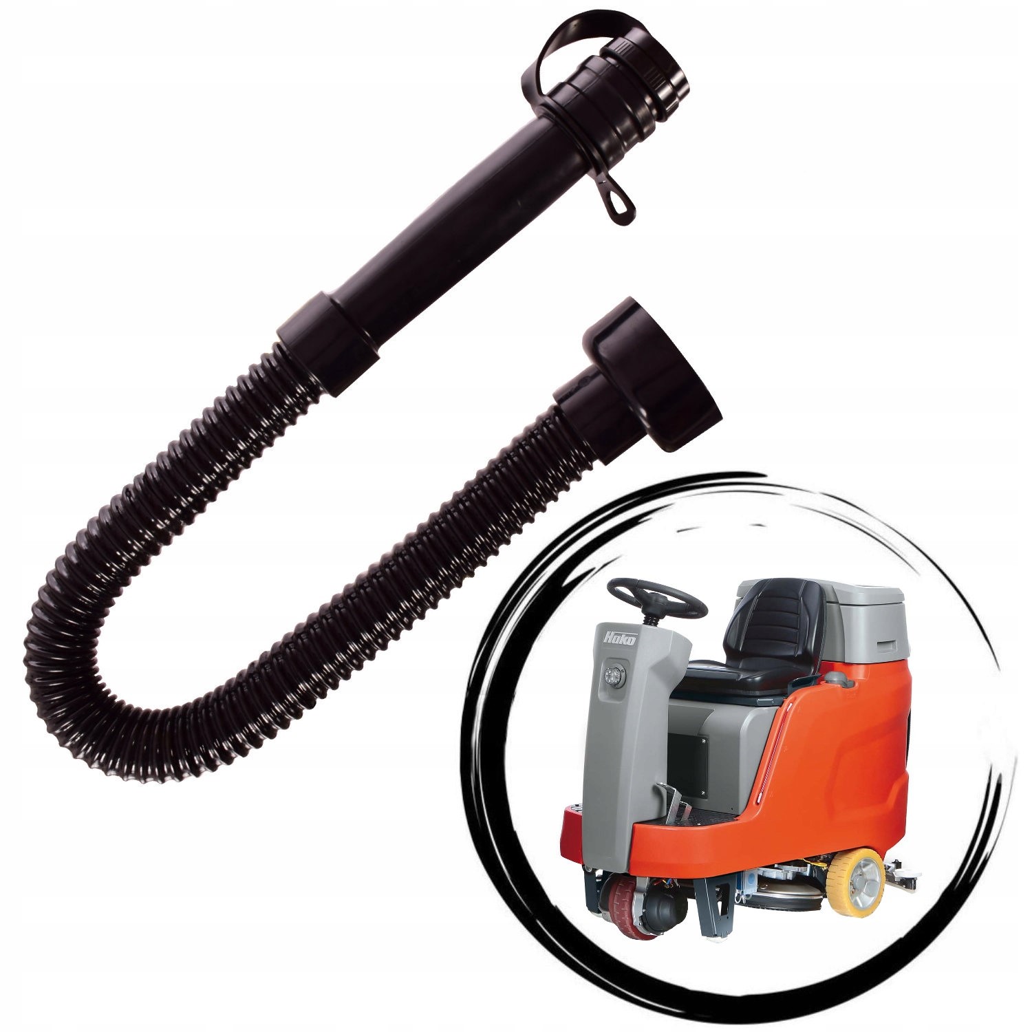 WĄŻ SPUSTOWY WODY BRUD. DO HAKO SCRUBMASTER B 75 R