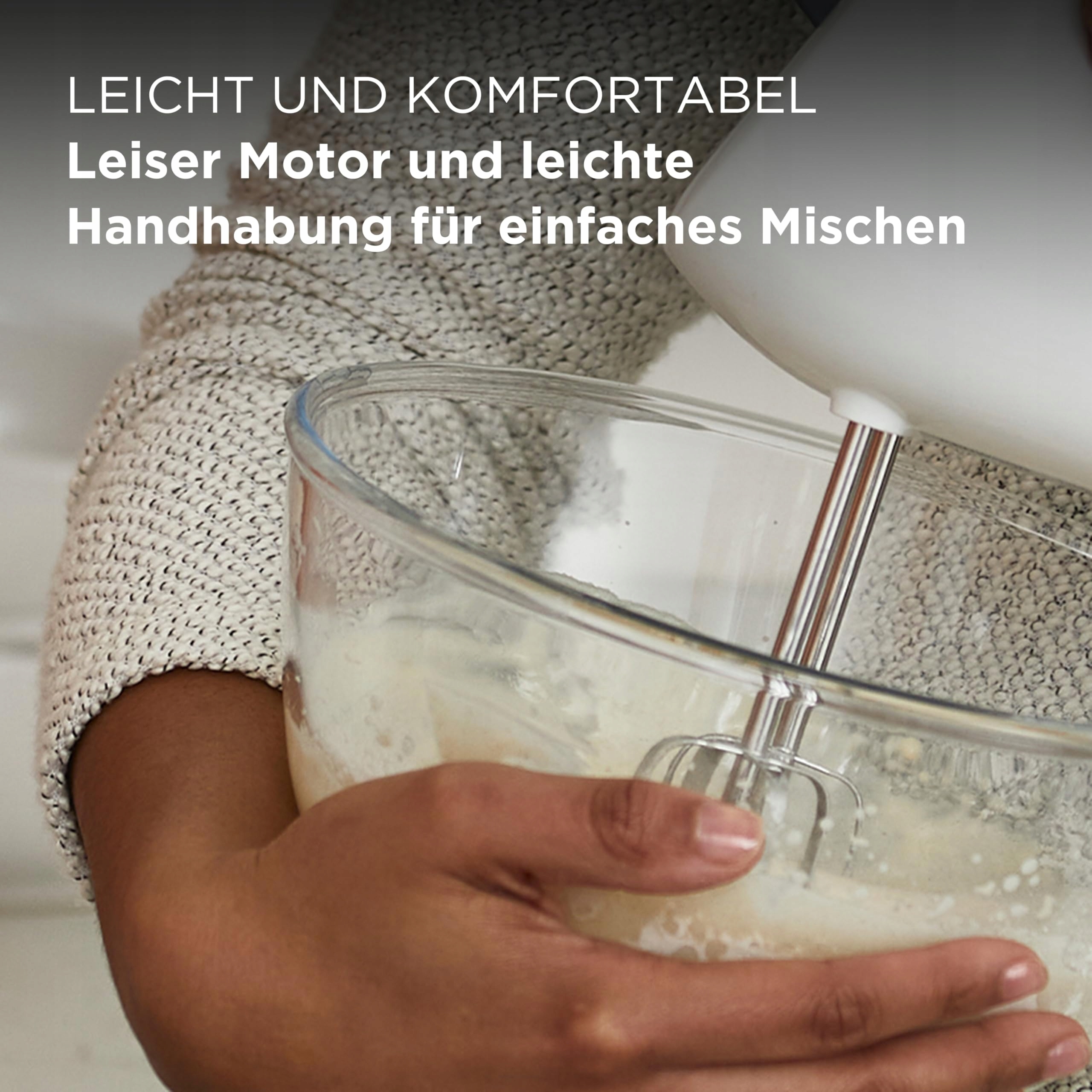 KENWOOD QuickMix Plus Mikser Ręczny 650W Biały Z Hakami I Trzepaczką — miniatura 3