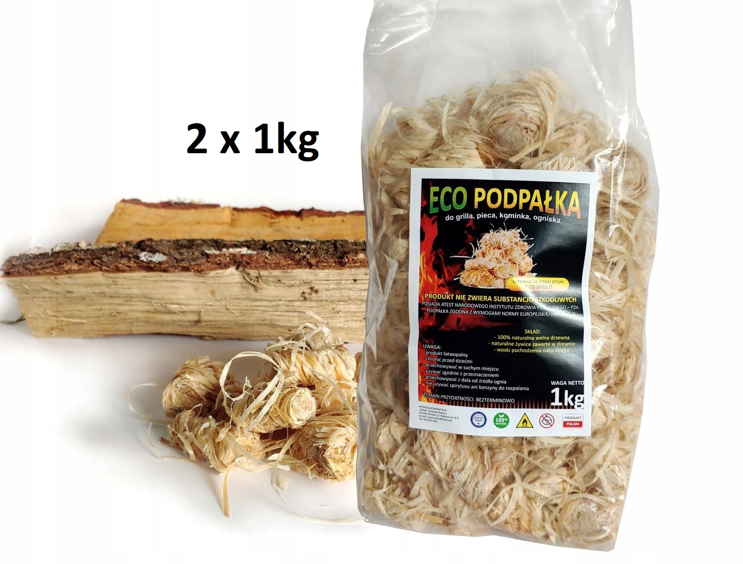 

Podpałka Rozpałka Do Grilla Kominka *super Jakość*
