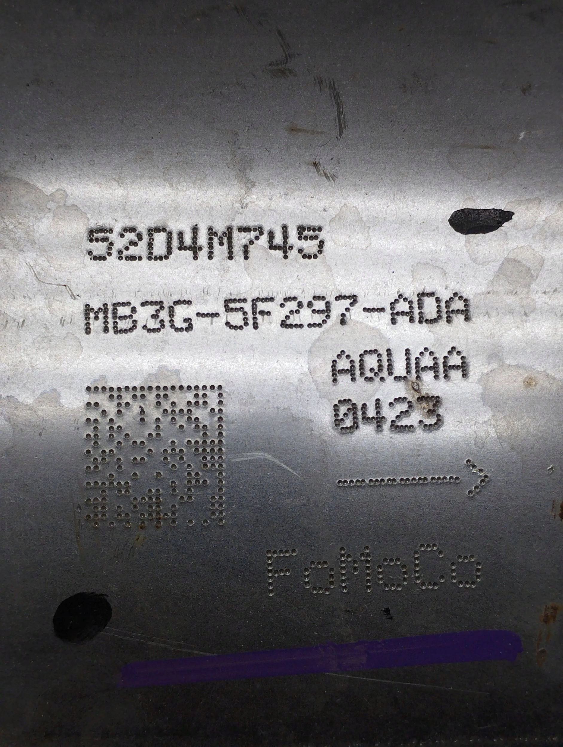 VW Amarok II 2023 3.0 TDI V6 catalyst filter DPF MB3G5F297ADA