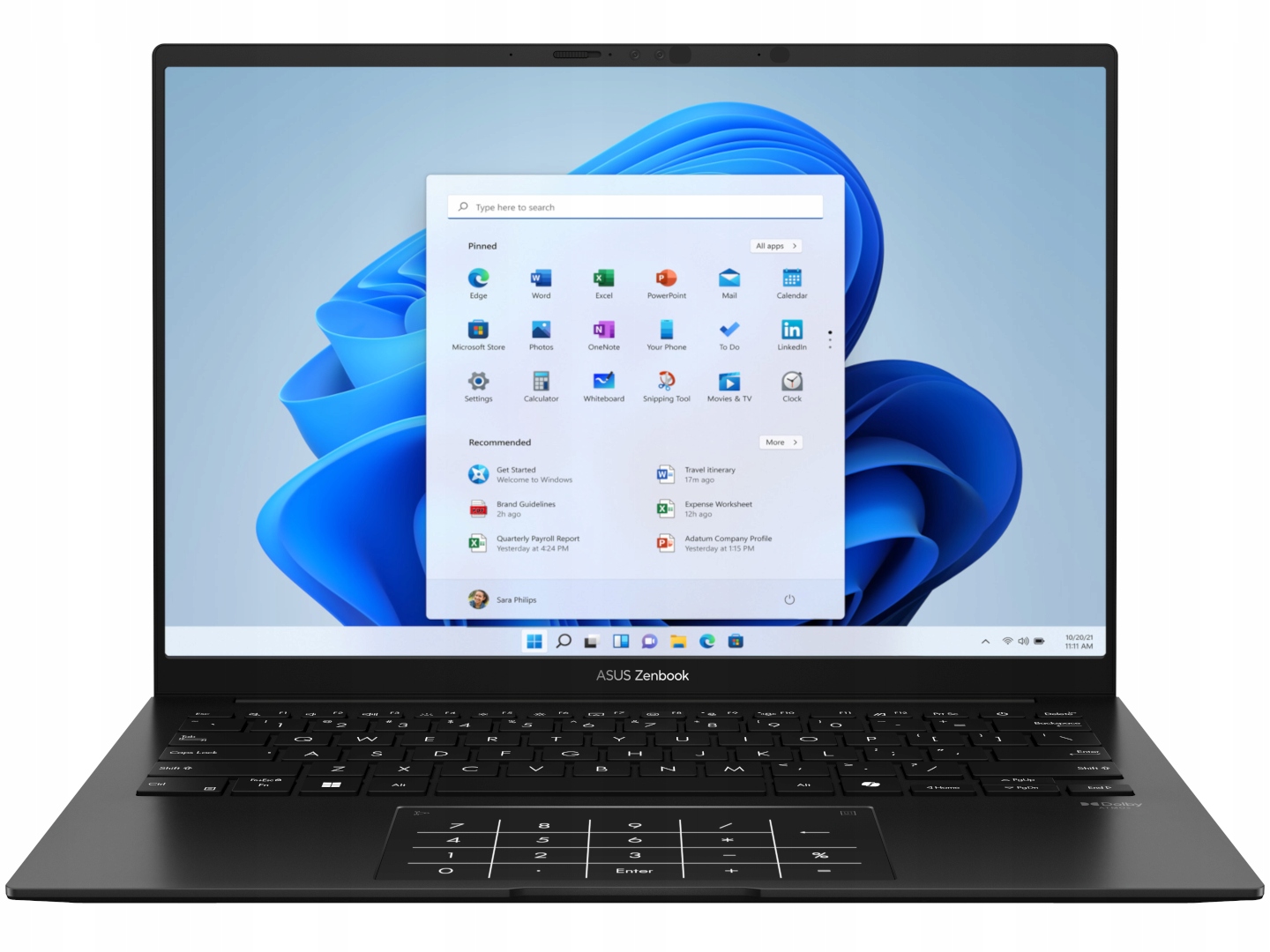 Laptop Asus Zenbook 14 Ryzen Ai 5 430 14" Oled Wuxga 16GB 512SSD W11