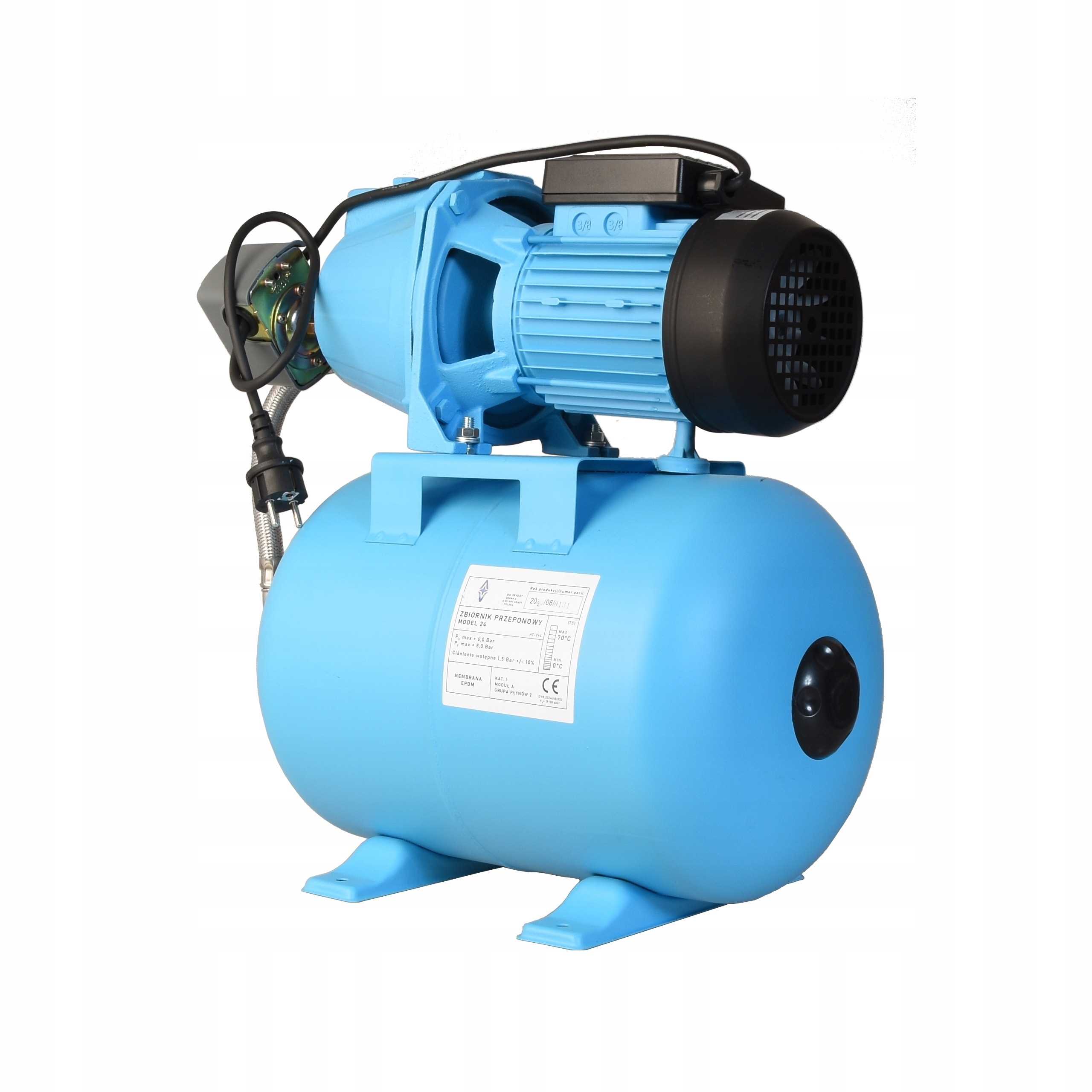 Hydrofor 24 L Nádrž Na Vodu Vodná Pumpa Jet 100S Sada 24 L