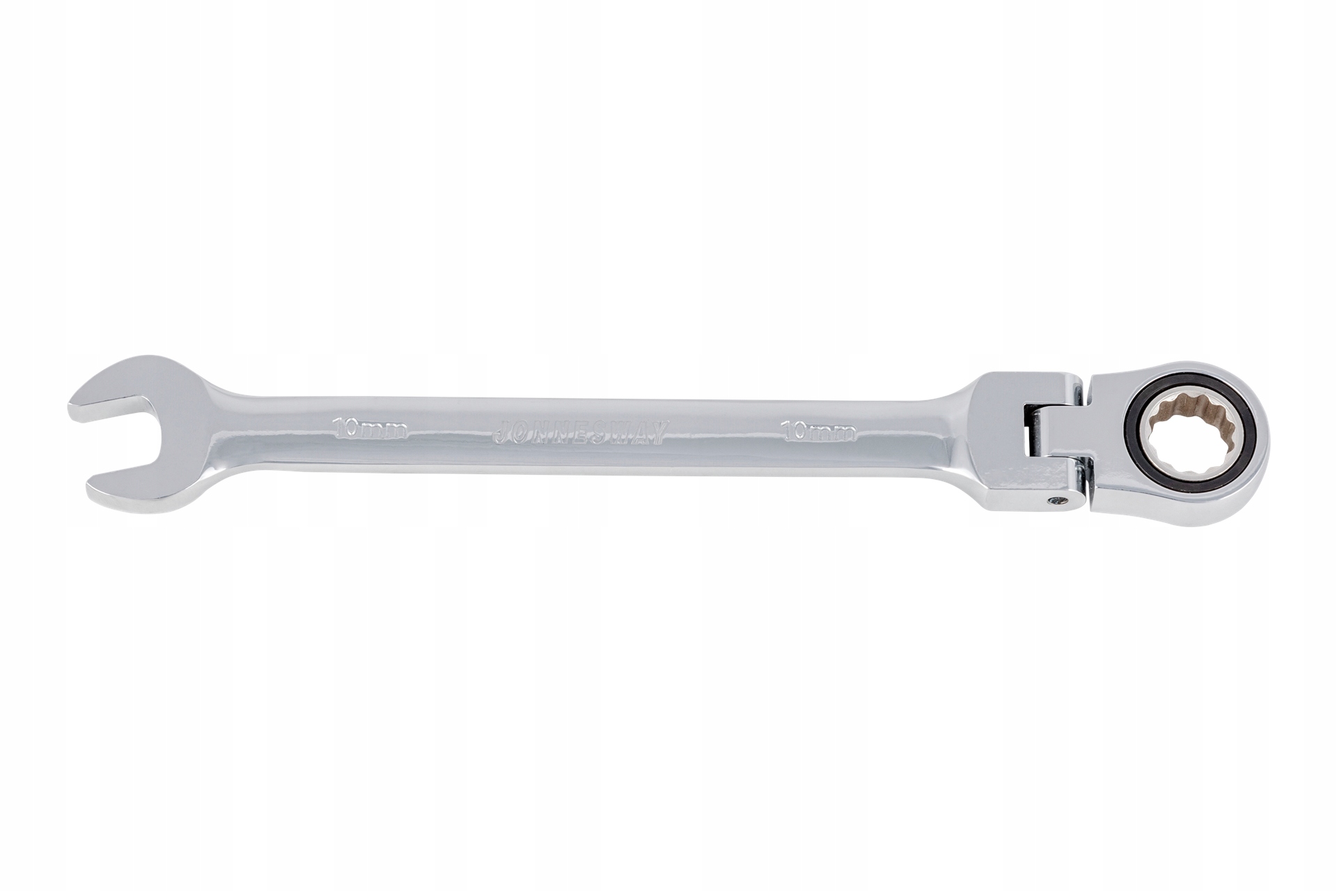 Klucz płasko-oczkowy przegubowy z grzechotką 10mm W66110 Jonnesway