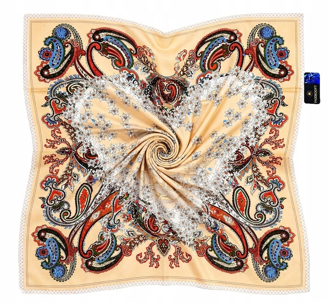 Hedvábný Šátek 100% Přírodní Morušový Hedvábí, Prémiová Kvalita+