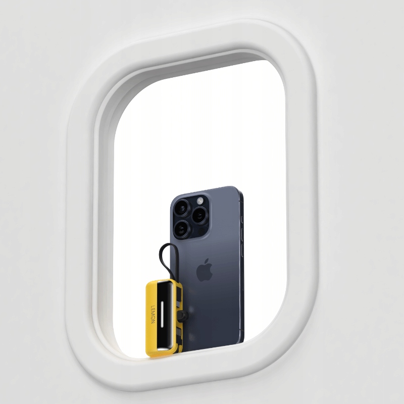 MINI POWERBANK LEMON X3 5000 mAh 22,5W USB-C PD Lightning szybkie ładowanie Marka inna