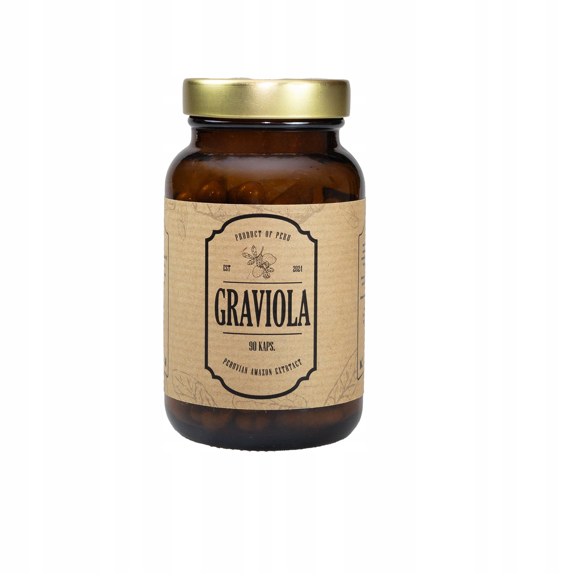 Graviola ekstrakt 12:1, 90 kapsułek 315mg Acetogenin Acetogeniny Grawiola