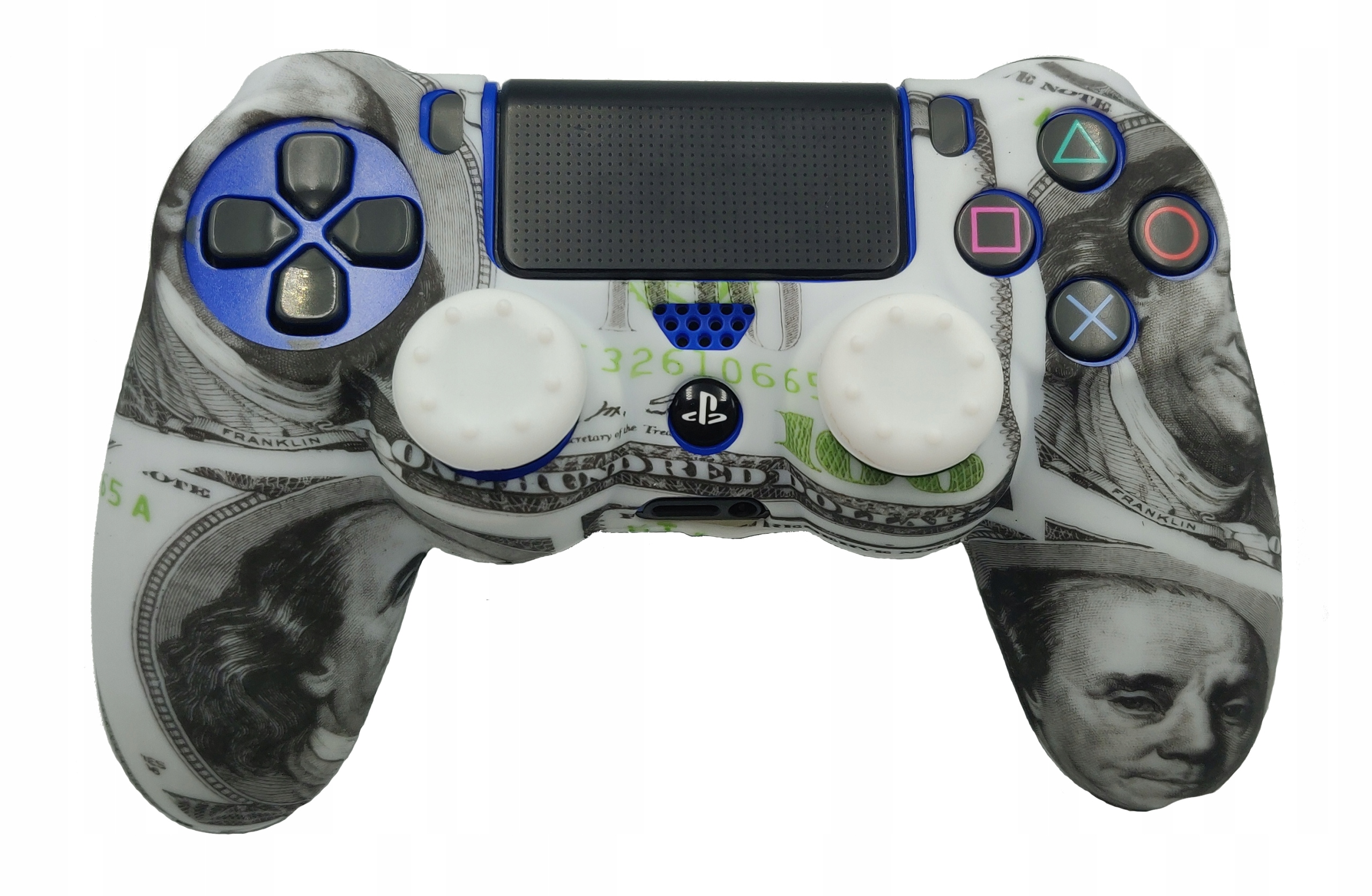 ETUI SILIKON OSŁONA POKROWIEC NA PADA PS4 +2 GRIPY