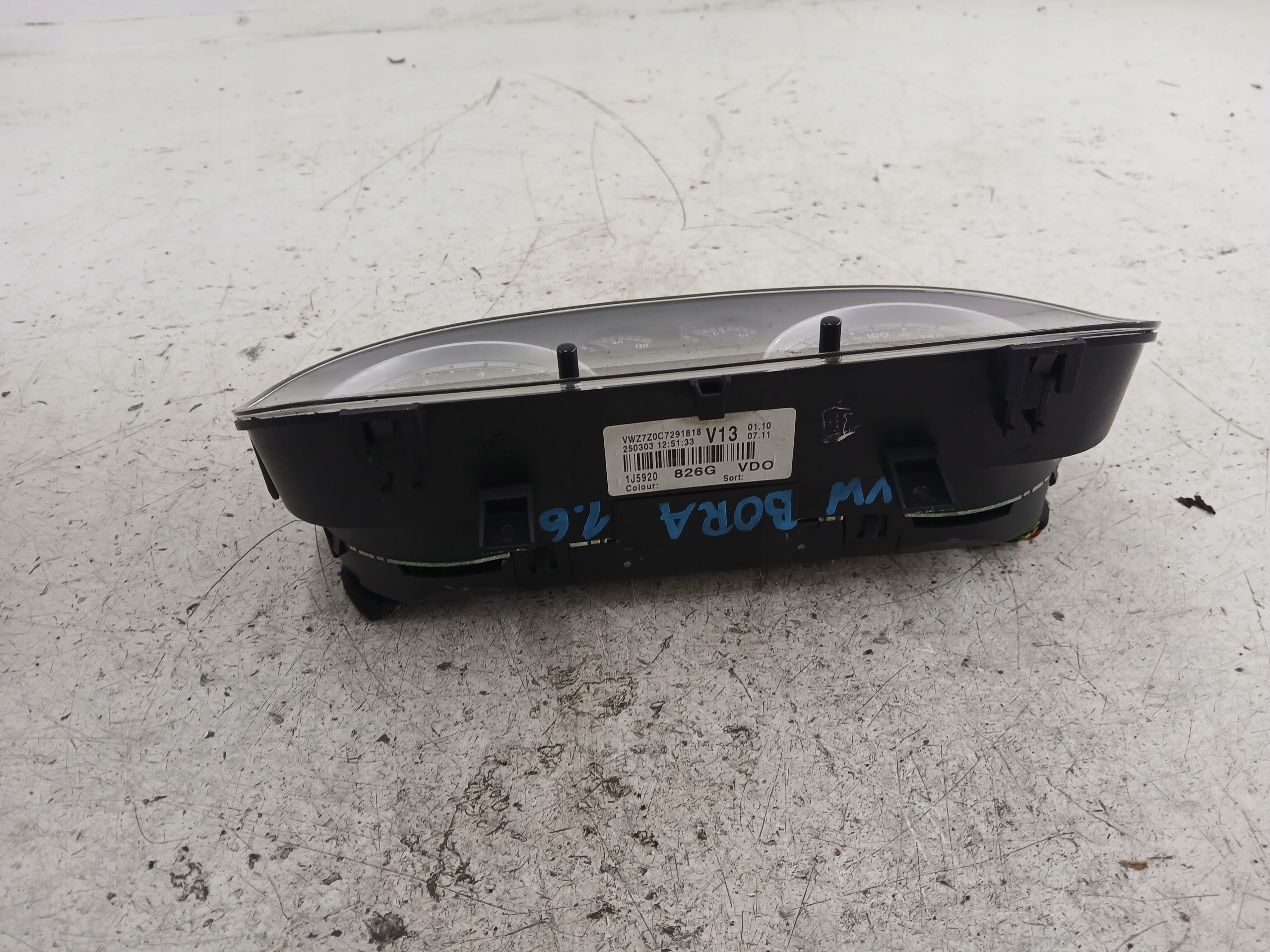 VW GOLF IV 1.6 FSI dials dials 1J5920826G