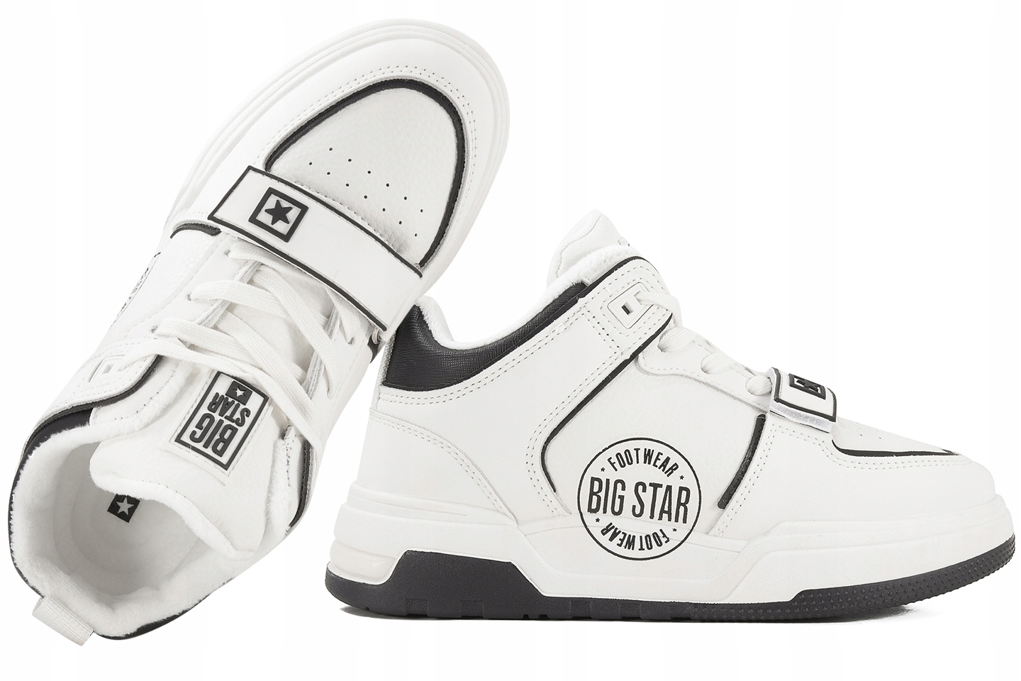 Big Star OO274A159 Sneakersy Zimowe Sportowe Ocieplane Chłopięce 39 Biały