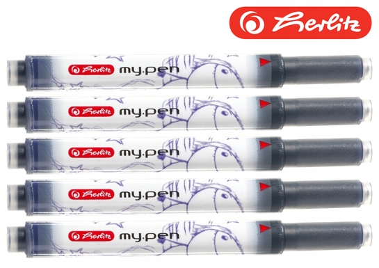 UNIWERSALNE NABOJE DO PIÓR WIECZNYCH HERLITZ X5 Marka Herlitz