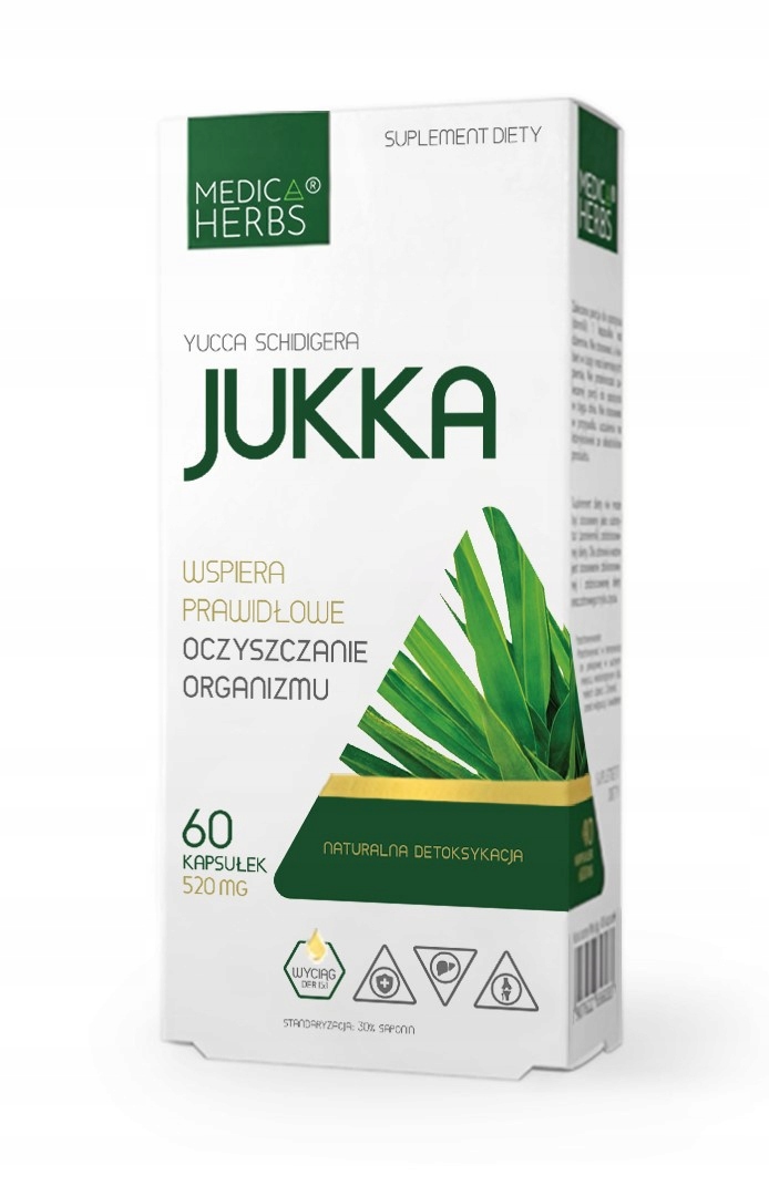 Jukka, 60 kapsułek, Medica Herbs