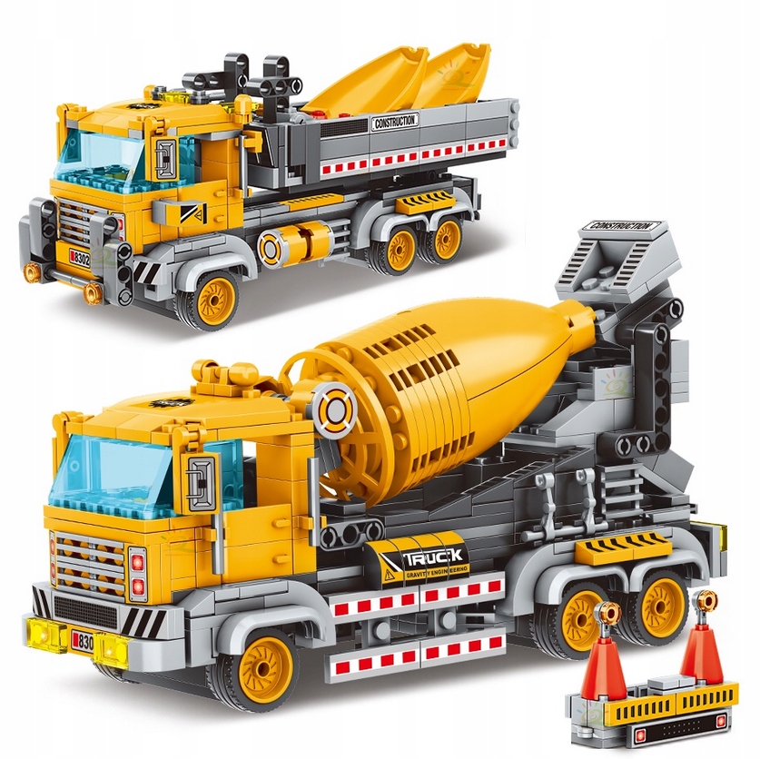 

Klocki Konstrukcyjne Jak Lego Betoniarka Wywrotka