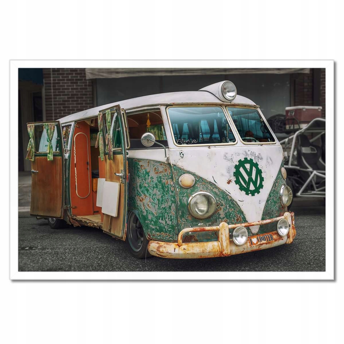 Plakáty v rámu 60x40 Volkswagen Transporter
