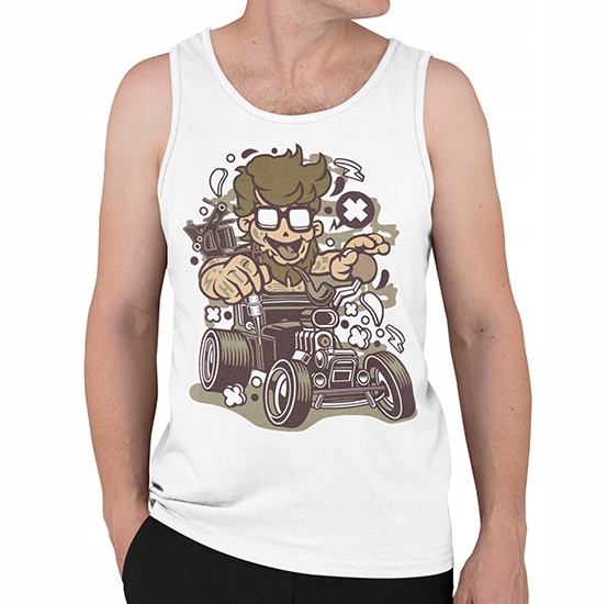 TANK TOP ANIMOWANE HIPSTER HOTROD