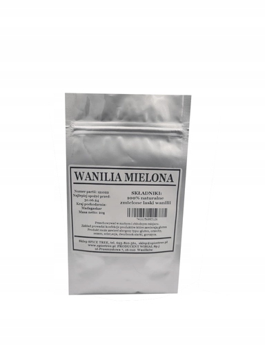 3x Spice Tree Mletá vanilka 10 g, kvalita Premium