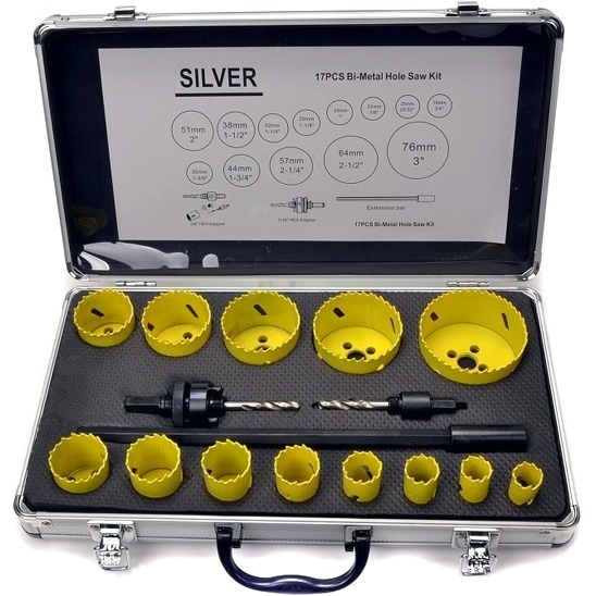 

Otwornice Do Metalu Drewna Bi-metal Otwornica 17cz